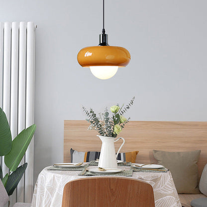 KoffieLicht - Bauhaus Stijl Glazen Hanglamp