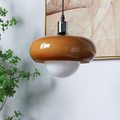 KoffieLicht - Bauhaus Stijl Glazen Hanglamp