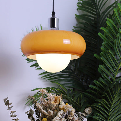 KoffieLicht - Bauhaus Stijl Glazen Hanglamp