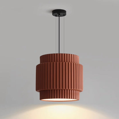 BauResin - Strakke Moderne Hars Hanglamp