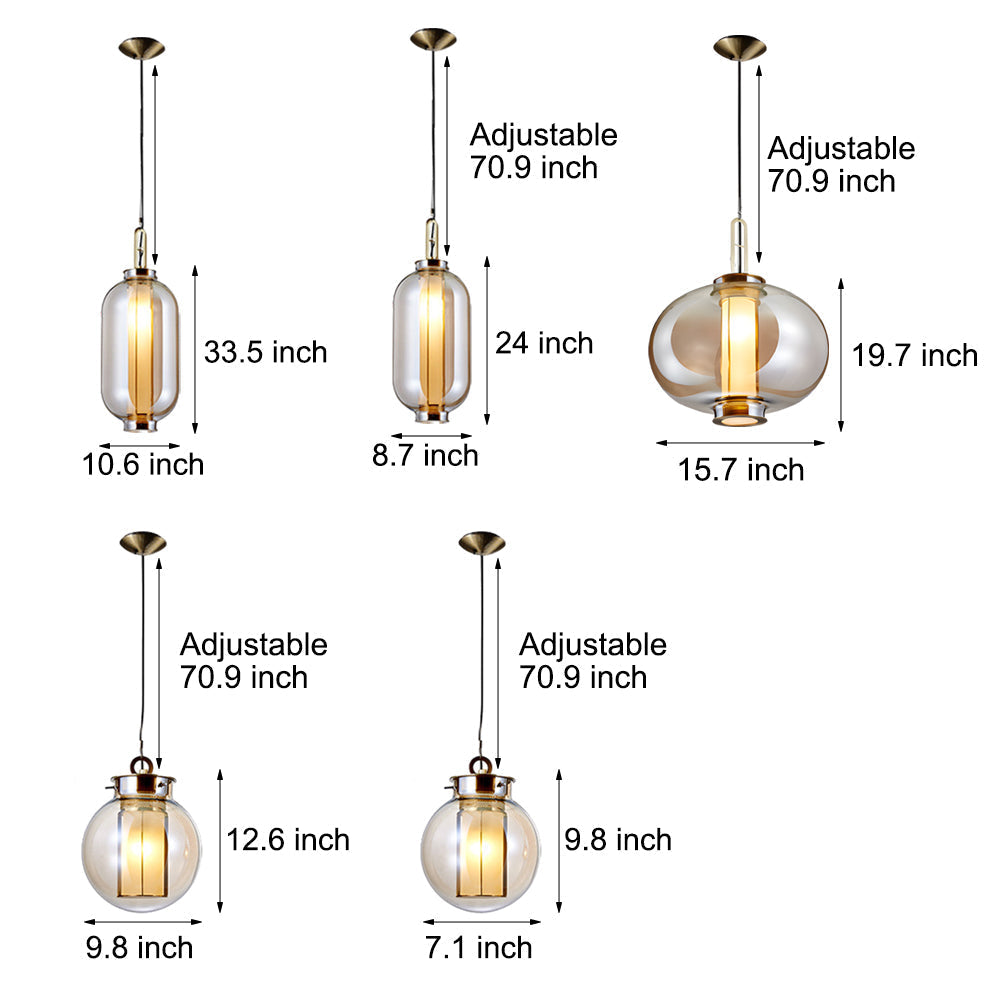 AmberGlow Hanglamp