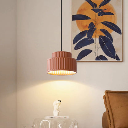 BauResin - Strakke Moderne Hars Hanglamp