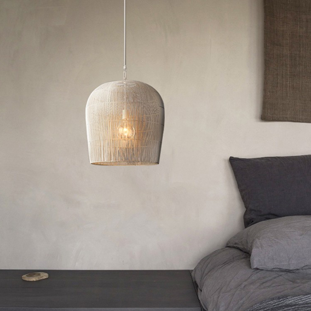 RustiekWeef Hanglamp – Rustieke charme met gevlochten ontwerp