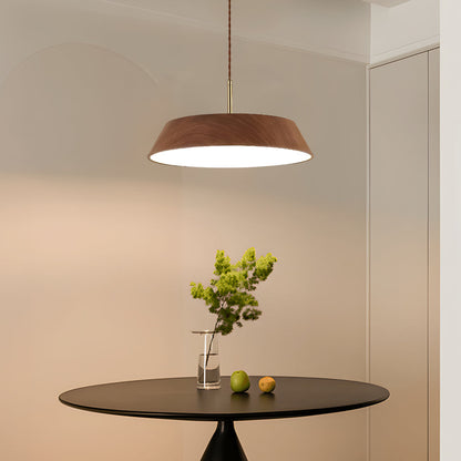 HoutZen - Ronde Japanse Stijl LED Hanglamp