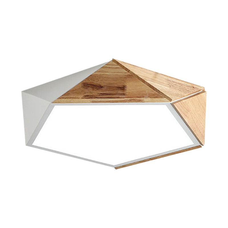 VormLicht - Geometrische LED Plafondlamp in Metaal