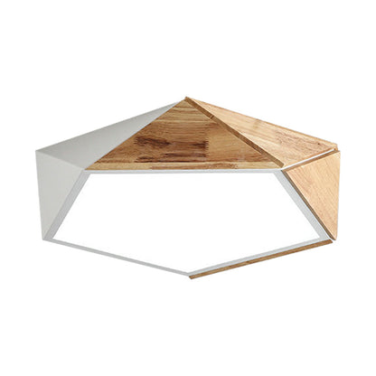 VormLicht - Geometrische LED Plafondlamp in Metaal