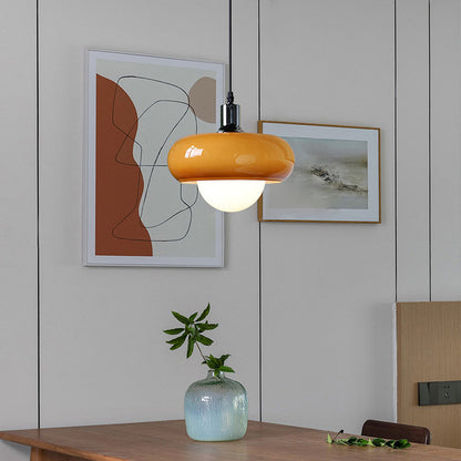 KoffieLicht - Bauhaus Stijl Glazen Hanglamp