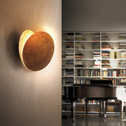 ElifGlimmer – LED Wandlamp met Goud- en Roodbrons Design