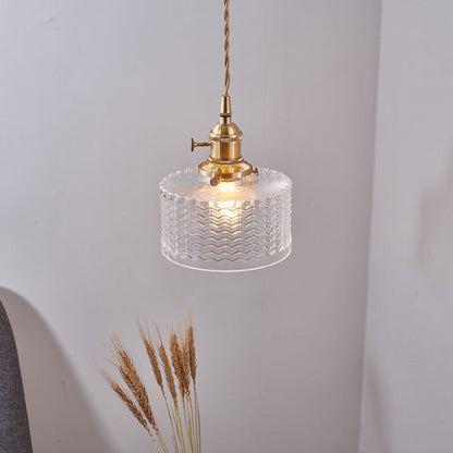 BrassTwist - Moderne Cilinder Hanglamp