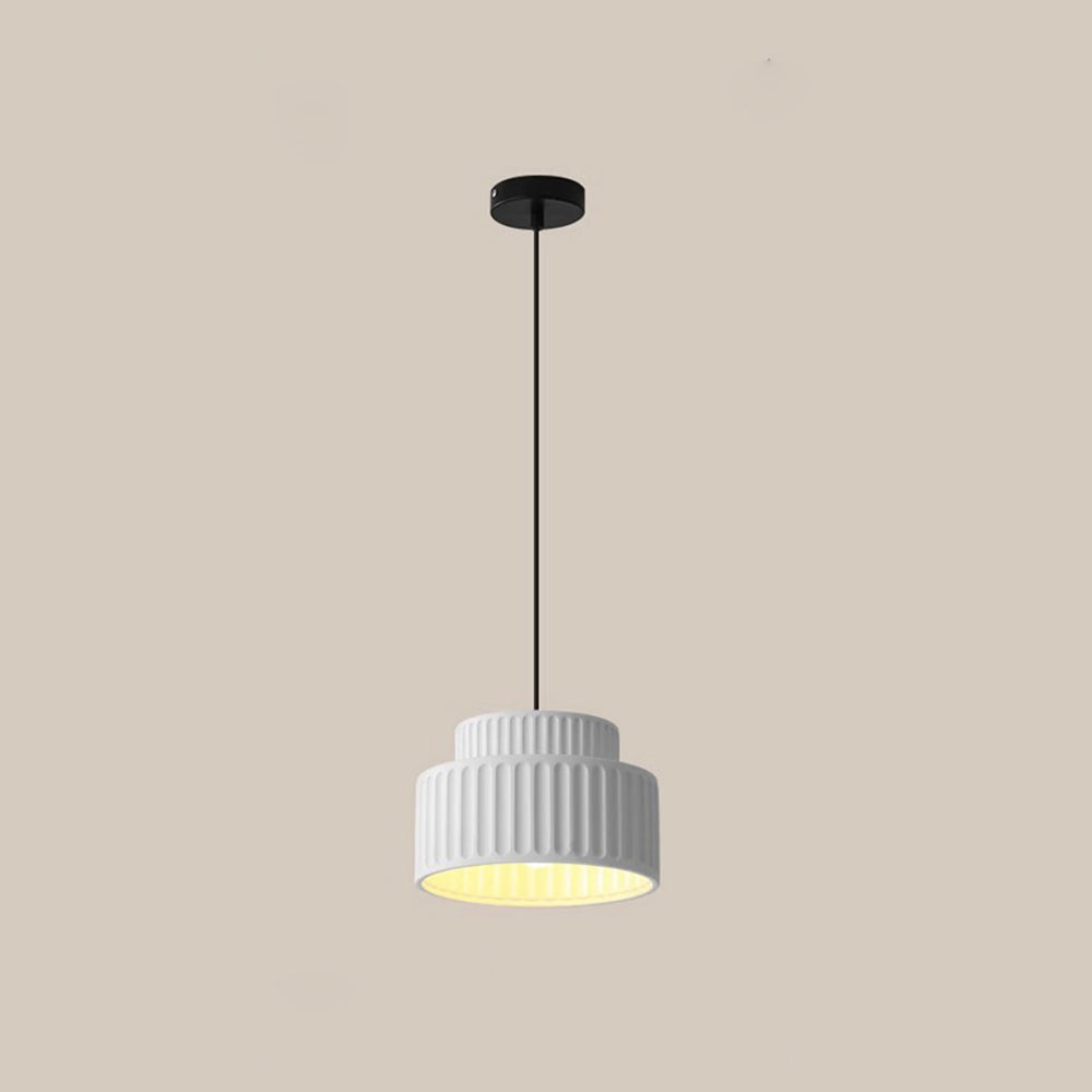 BauResin - Strakke Moderne Hars Hanglamp