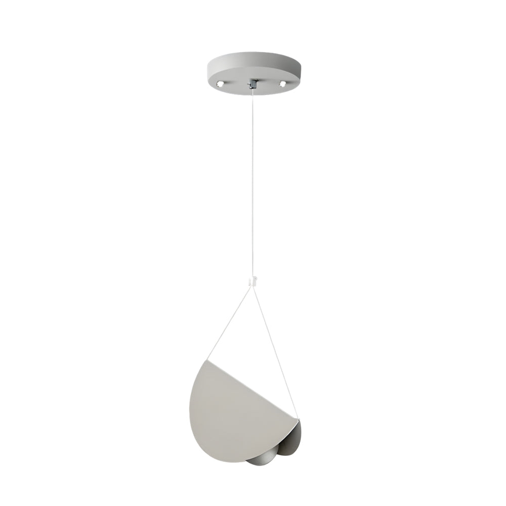 GlideLicht - Strakke Witte Minimalistische Hanglamp