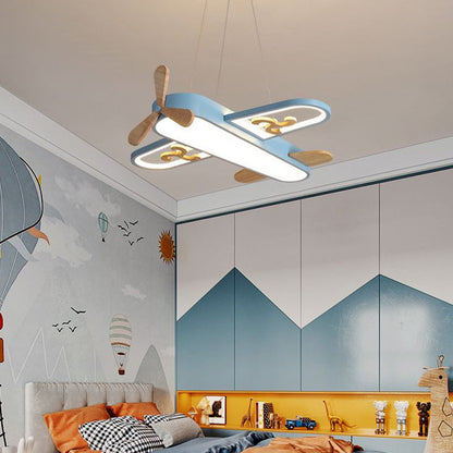 SkyLicht - Vliegtuig Kinderkamer Hanglamp