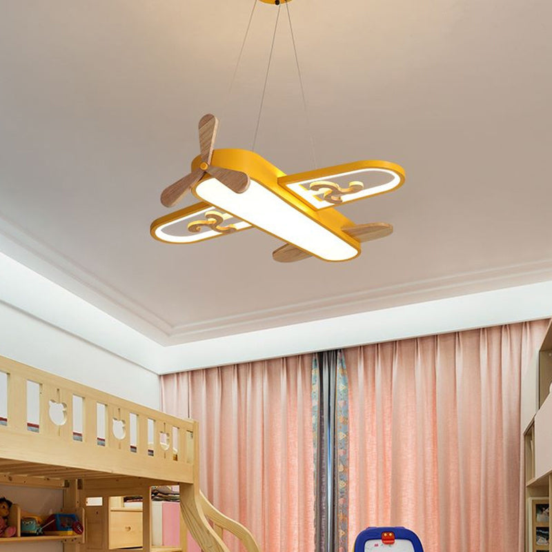 SkyLicht - Vliegtuig Kinderkamer Hanglamp