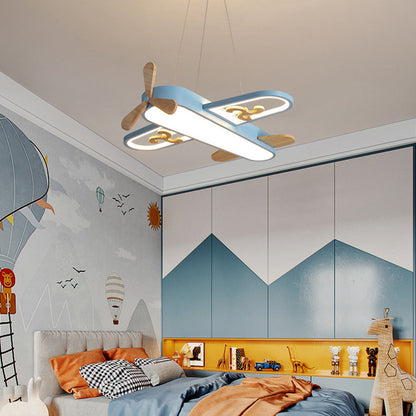 SkyLicht - Vliegtuig Kinderkamer Hanglamp