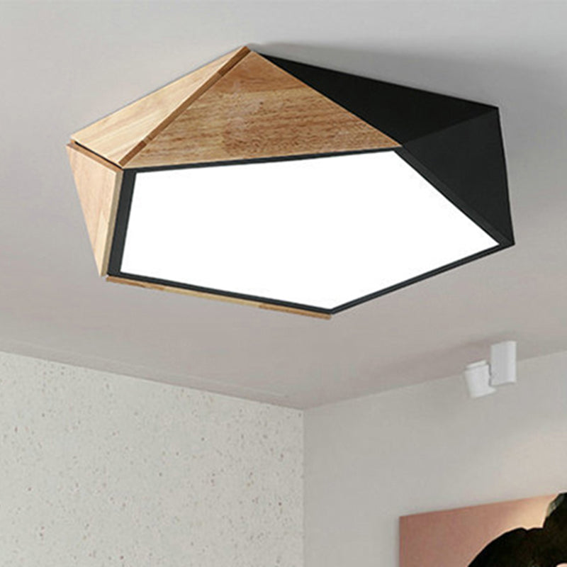 VormLicht - Geometrische LED Plafondlamp in Metaal