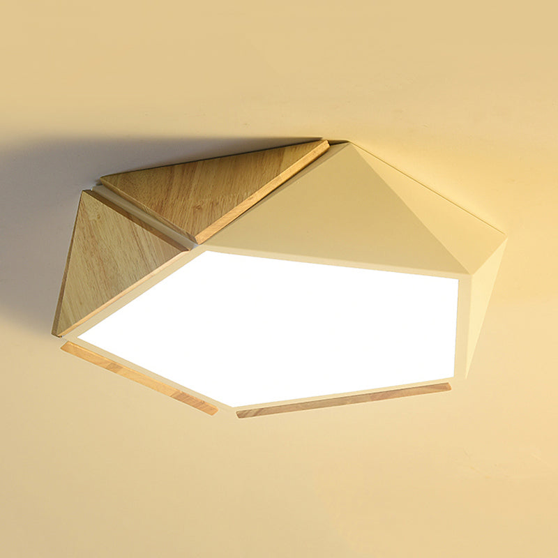 VormLicht - Geometrische LED Plafondlamp in Metaal