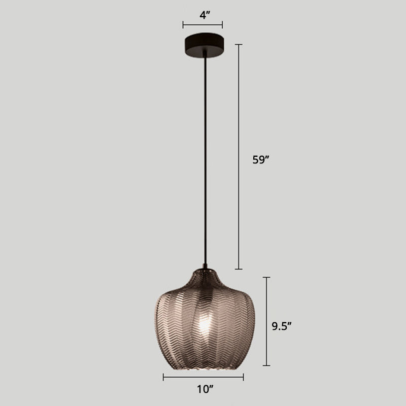 GolfGlasLicht - Moderne Hanglamp met Golvend Design