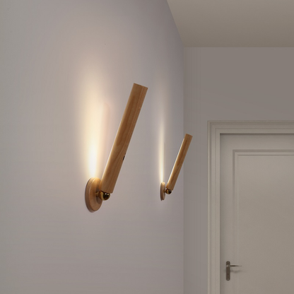 NordicMagnet - Magnetische 360° Houten Wandlamp