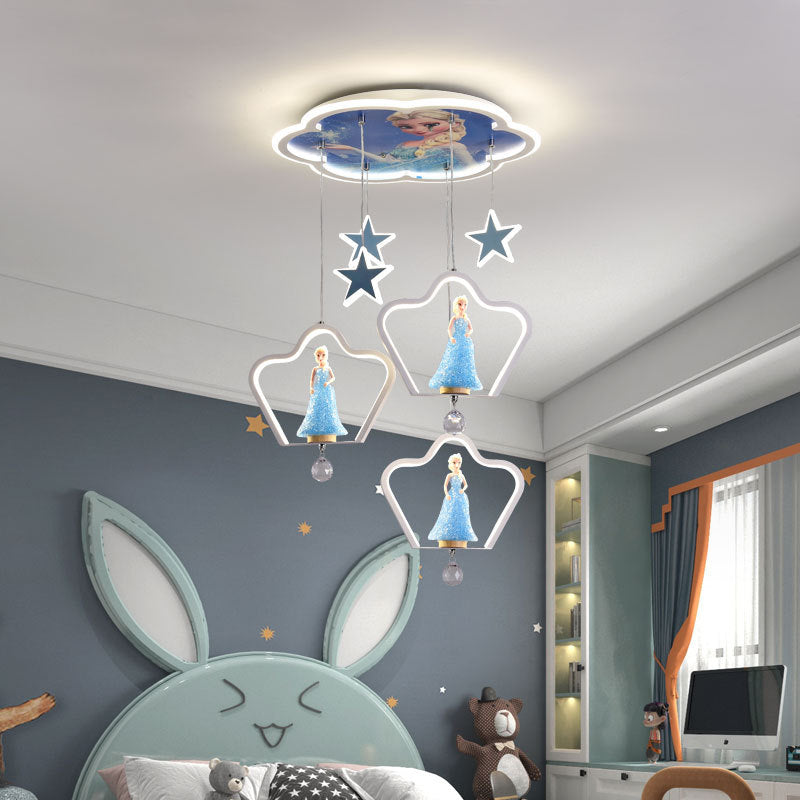 MeisjesDroom Verlichting - Cartoon LED Hanglamp