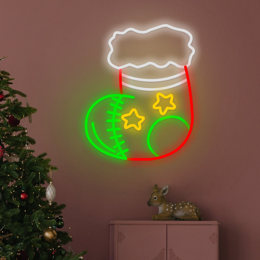 KerstSokLicht - LED Neon Decoratie