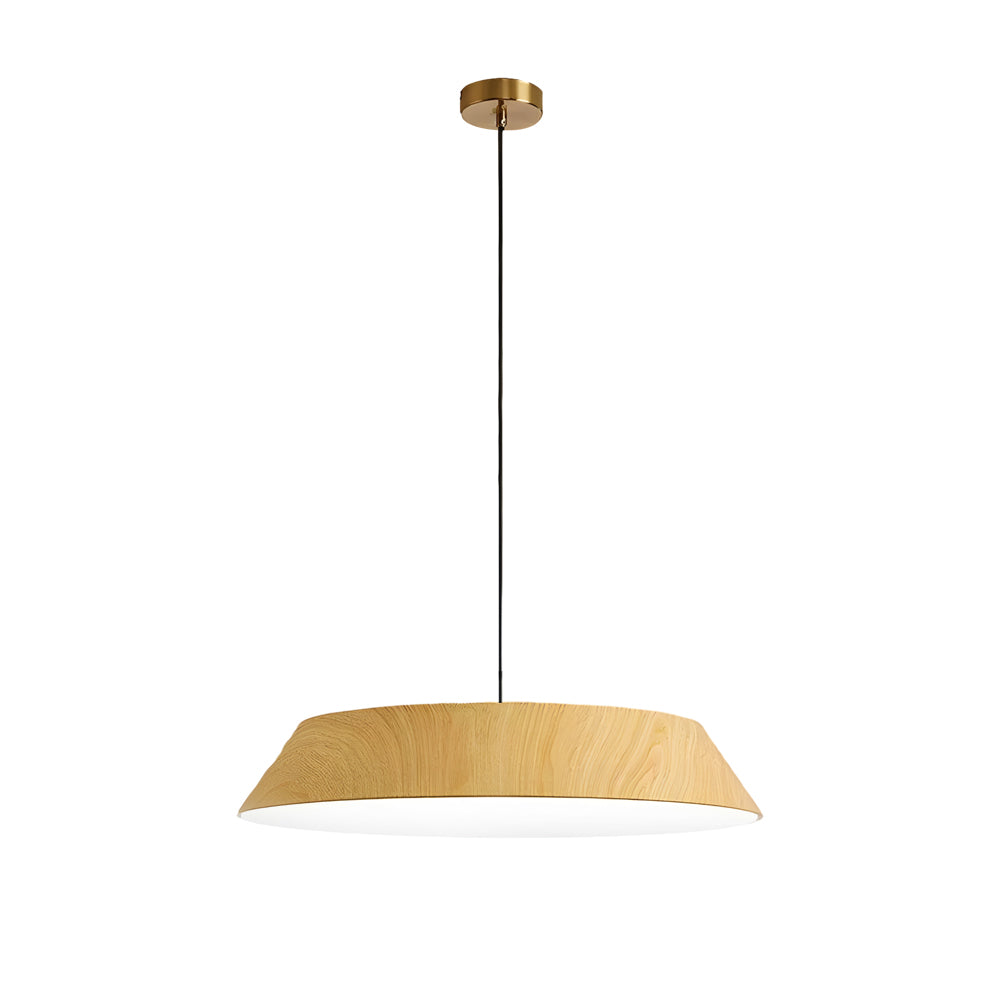 HoutZen - Ronde Japanse Stijl LED Hanglamp