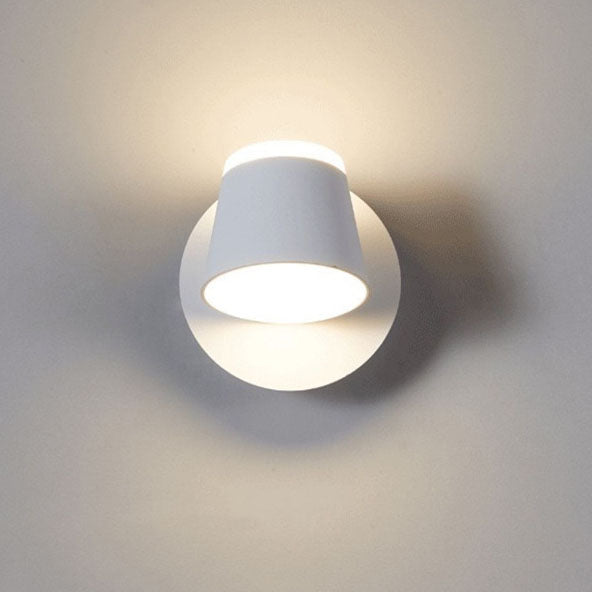 NordicTwist - Rotabele LED-Wandlamp met Cilinderscherm en 1/2/3 Vlammen