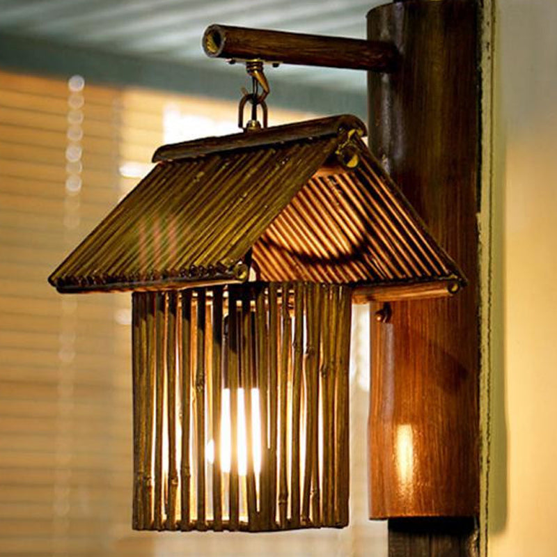 OostLicht - Wandlamp in Koffiekleur