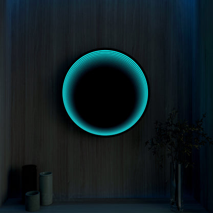 CirkelSpiegelLicht – 3D Infinity Wandlamp