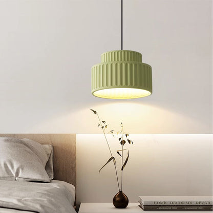 BauResin - Strakke Moderne Hars Hanglamp