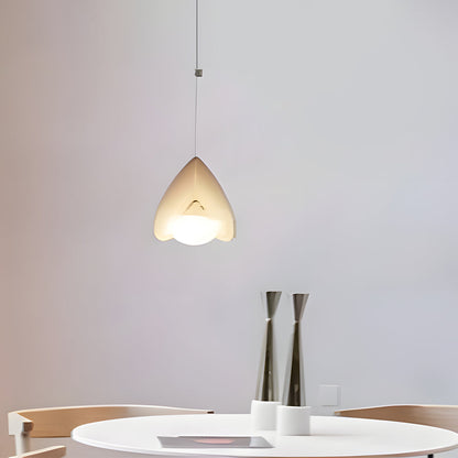 GlideLicht - Strakke Witte Minimalistische Hanglamp