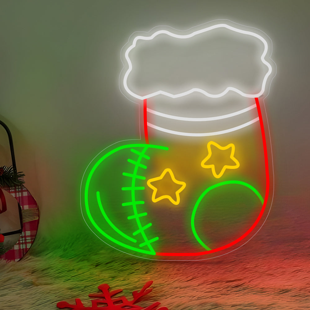 KerstSokLicht - LED Neon Decoratie