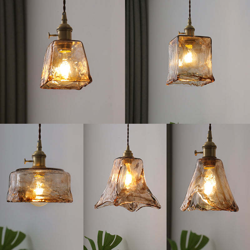 LichtGoud – Klassieke LED Hanglamp van Metaal en Glas