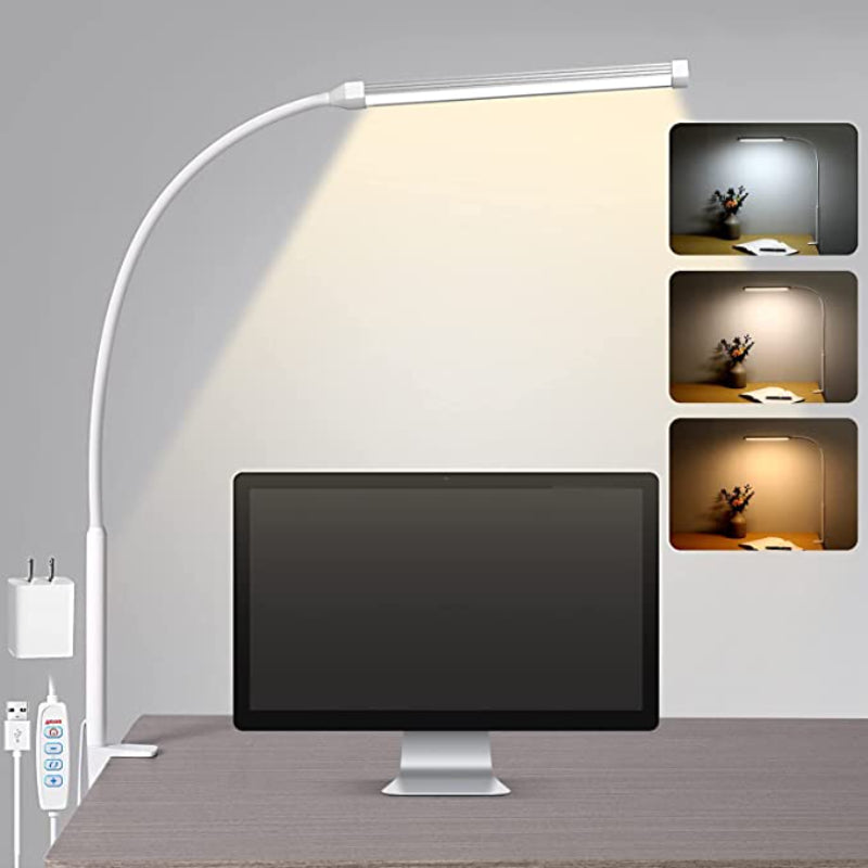 FlexiKlem - LED Bureaulamp met Flexibele Arm