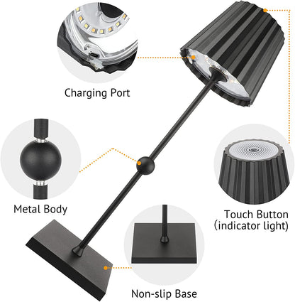 DraadloosLicht LED - Dimbare Draadloze LED Tafellamp