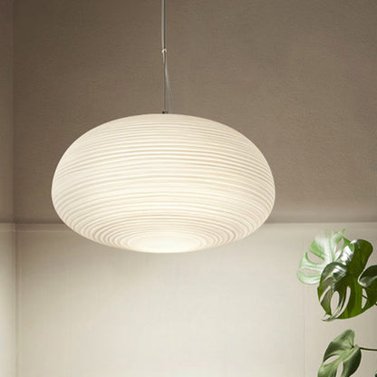 RibbelGlans - Elegante Glazen Hanglamp