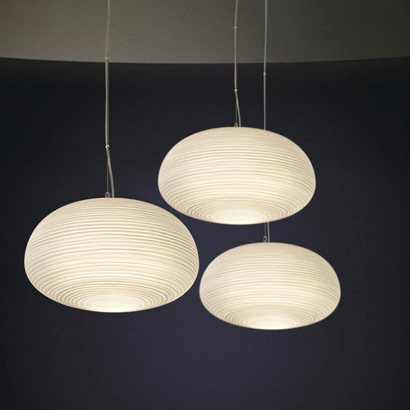 RibbelGlans - Elegante Glazen Hanglamp