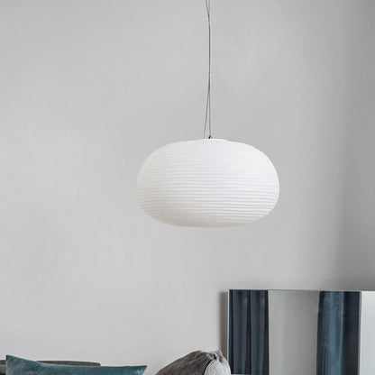 RibbelGlans - Elegante Glazen Hanglamp