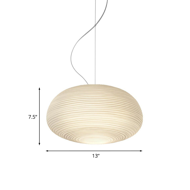 RibbelGlans - Elegante Glazen Hanglamp