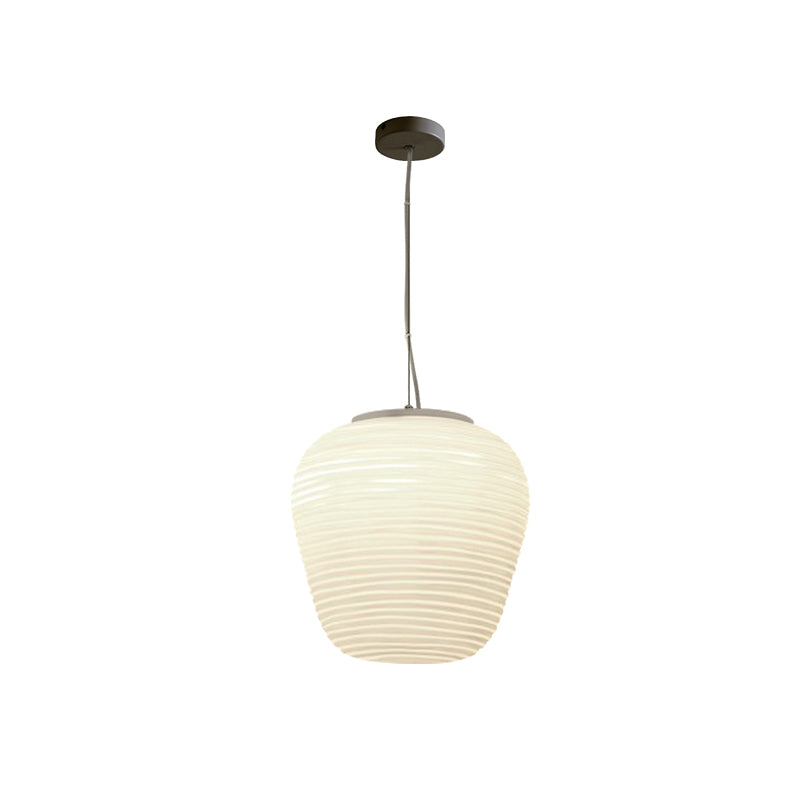 RibbelGlans - Elegante Glazen Hanglamp