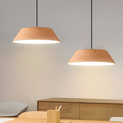 HoutZen - Ronde Japanse Stijl LED Hanglamp