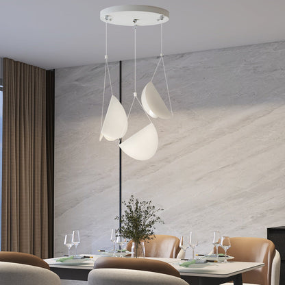 GlideLicht - Strakke Witte Minimalistische Hanglamp