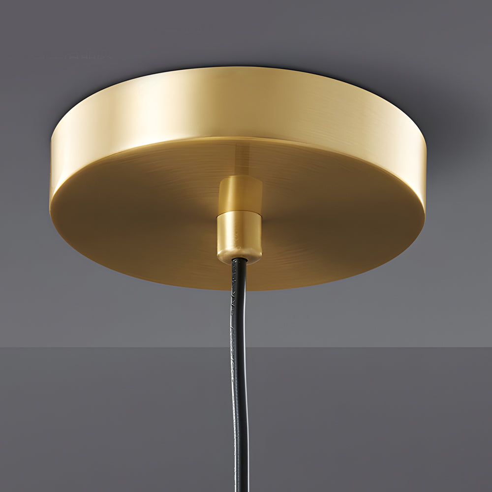 MessingLicht - Stijlvolle Mid-Century Hanglamp