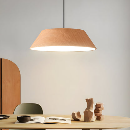 HoutZen - Ronde Japanse Stijl LED Hanglamp