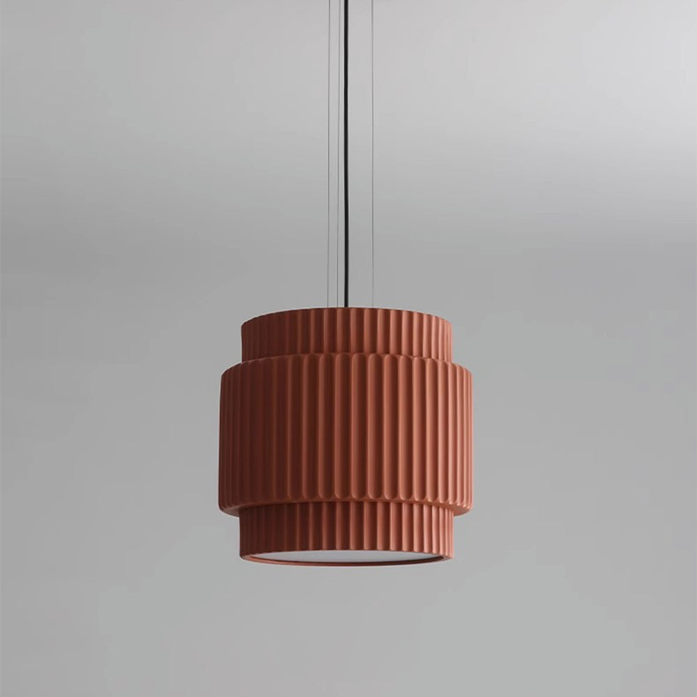 BauResin - Strakke Moderne Hars Hanglamp