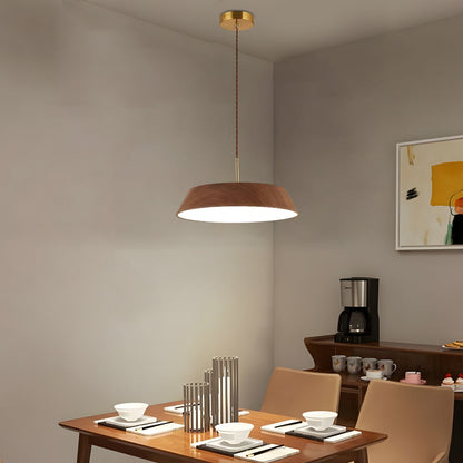 HoutZen - Ronde Japanse Stijl LED Hanglamp