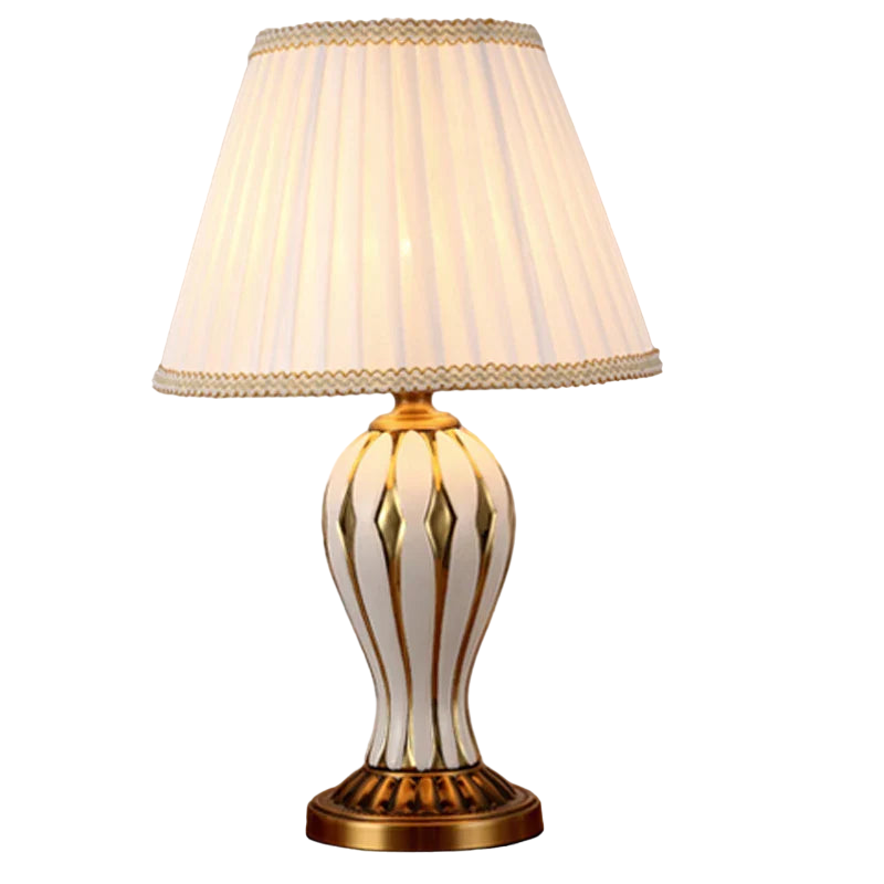 GlamLuxe - Antieke Bureaulamp met Klassieke Elegantie