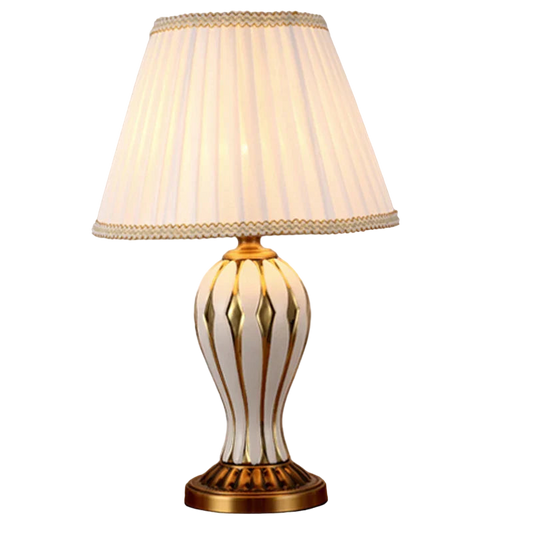 GlamLuxe - Antieke Bureaulamp met Klassieke Elegantie