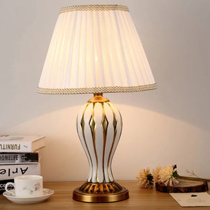 GlamLuxe - Antieke Bureaulamp met Klassieke Elegantie