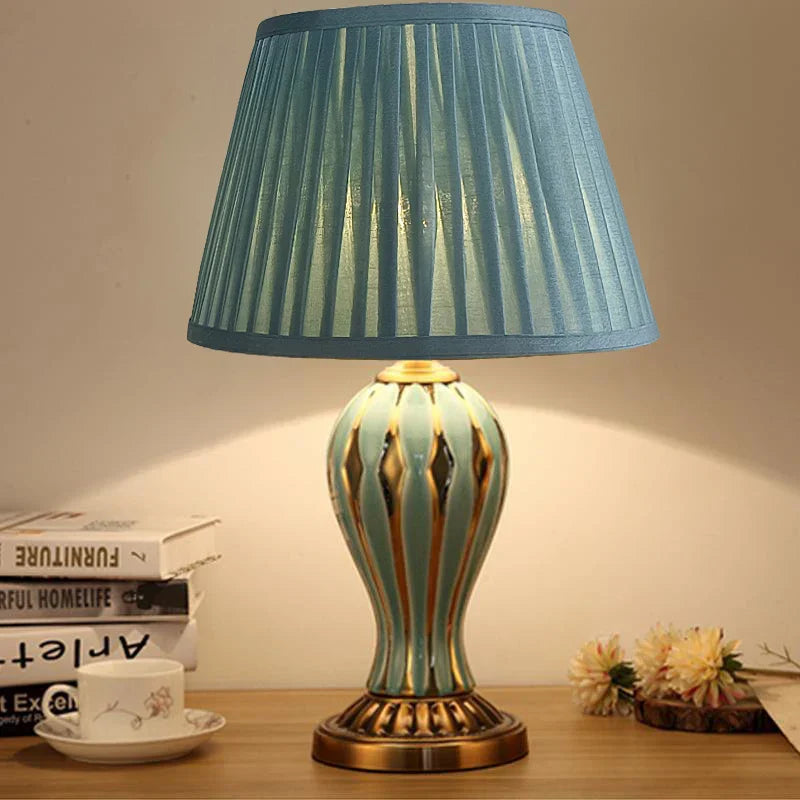 GlamLuxe - Antieke Bureaulamp met Klassieke Elegantie