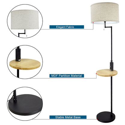 LichtTafel - Moderne Staande Lamp met USB-poort